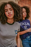 Camiseta, con estampado en frente, de Yale