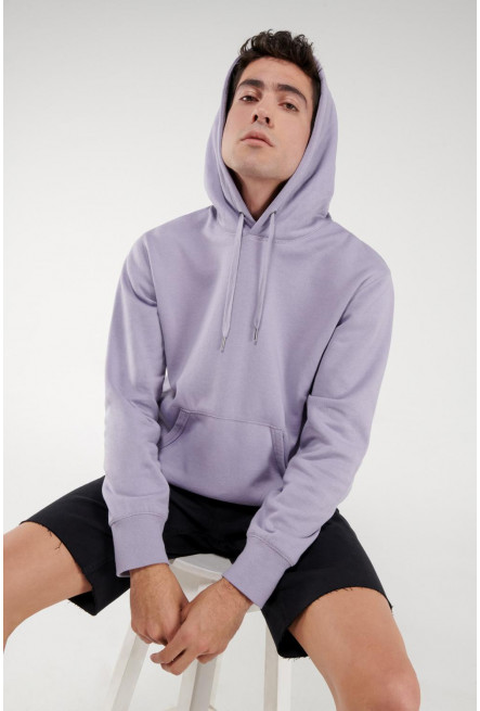 Buzo capota estampado
