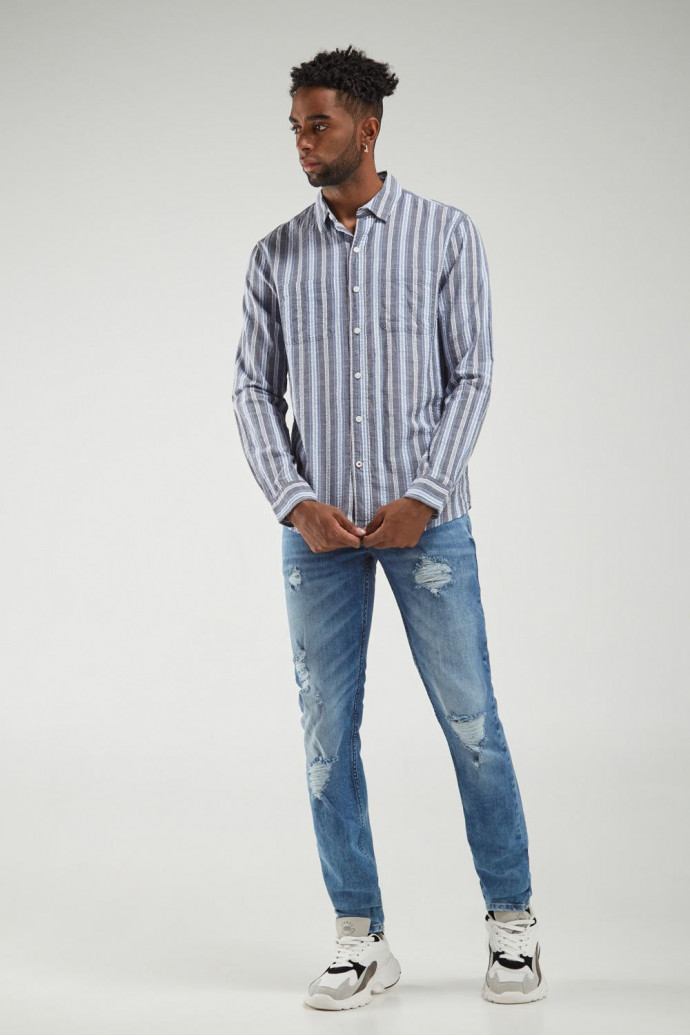 Camisa en denim