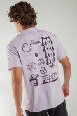 Camiseta manga corta estampada de Felix el Gato.
