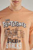 camiseta-manga-corta-estampado-de-los-picapiedra