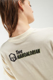 Camiseta manga corta, estampada The Mandalorian, STARWARS.