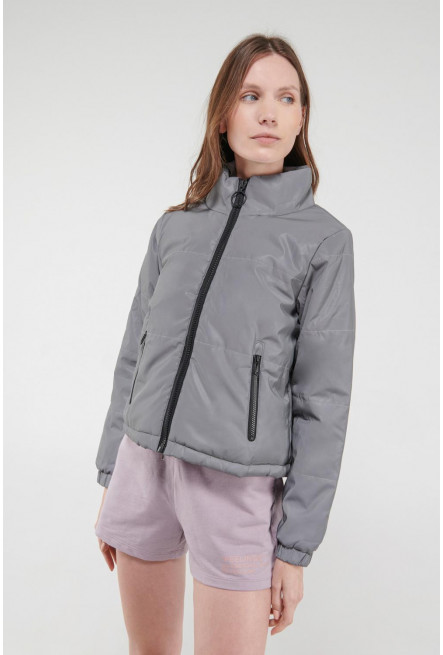 Chaqueta acolchada reflectiva