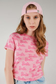Camiseta, con tela estampada de Barbie
