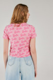 Camiseta, con tela estampada de Barbie