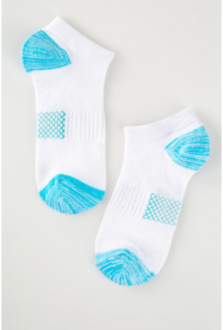 medias cortas con bloques de color