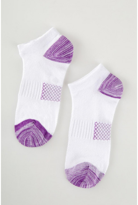 medias cortas con bloques de color