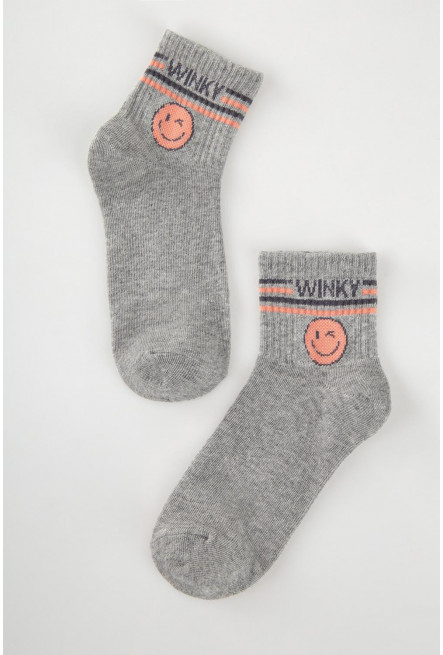 medias cortas con motivo