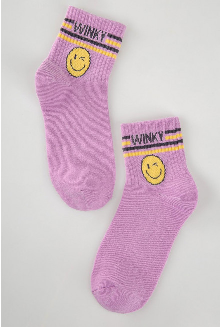 medias cortas con motivo