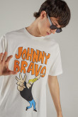 Camiseta manga corta estampado de Johnny Bravo.