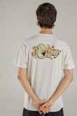 Camiseta manga corta estampado de Johnny Bravo.