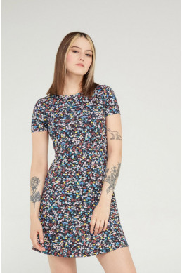 Vestidos Manga Corta