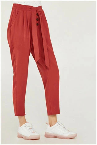 Pantalones Paperbag